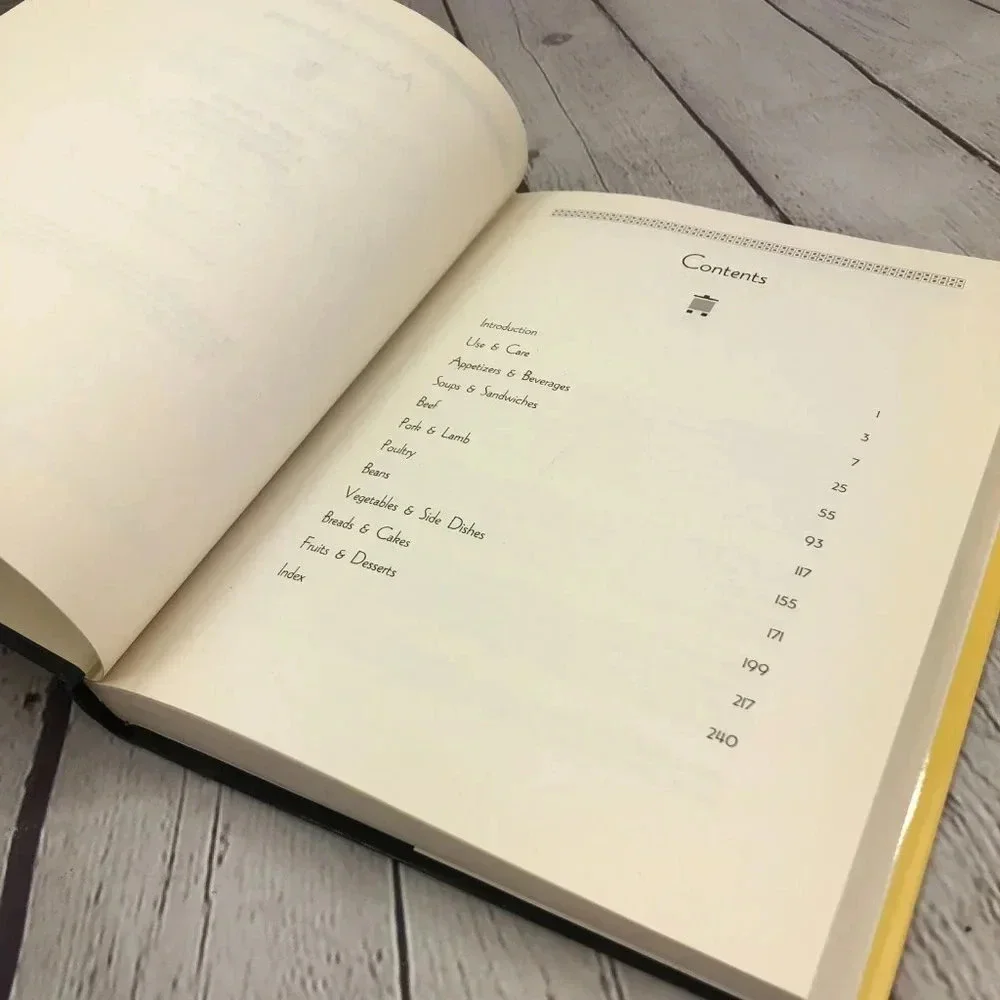 vintage mable hoffman's crockery cookery 1985